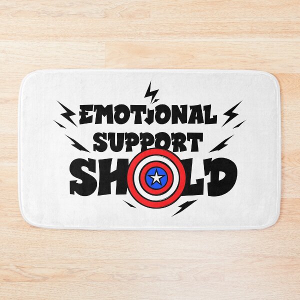 Item preview, Captain America Emotional Support Shield designed and sold by zakvisuals.