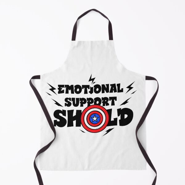 Item preview, Captain America Emotional Support Shield designed and sold by zakvisuals.