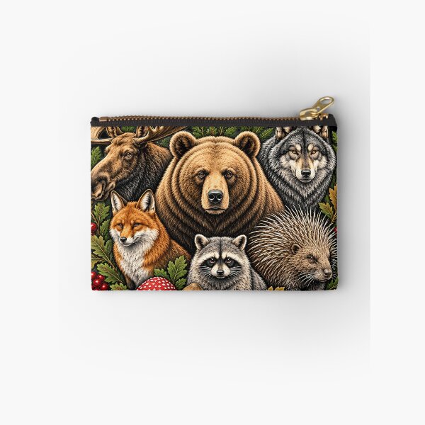 Item preview, Funny Wildlife All Animals Are Pettable Forest Animal Lover Bear Moose Wolf Raccoon designed and sold by SavannahCampbel.