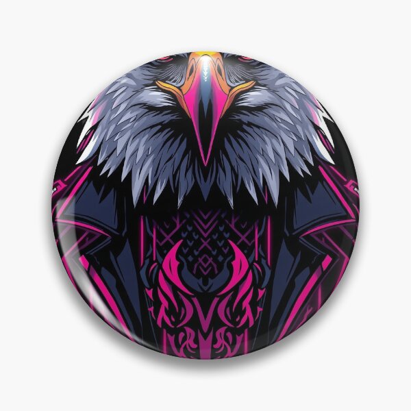 Item preview, Cyberpunk Imperial Eagle Portrait designed and sold by alexflorescu151.