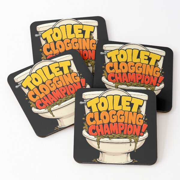 Item preview, Toilet clogging champion designed and sold by abby-thorns.