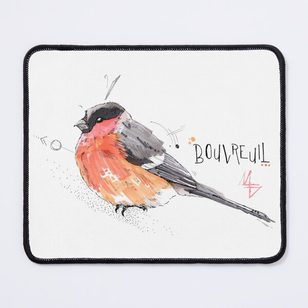 Item preview, Graphic bullfinch designed and sold by NoiramDesign.