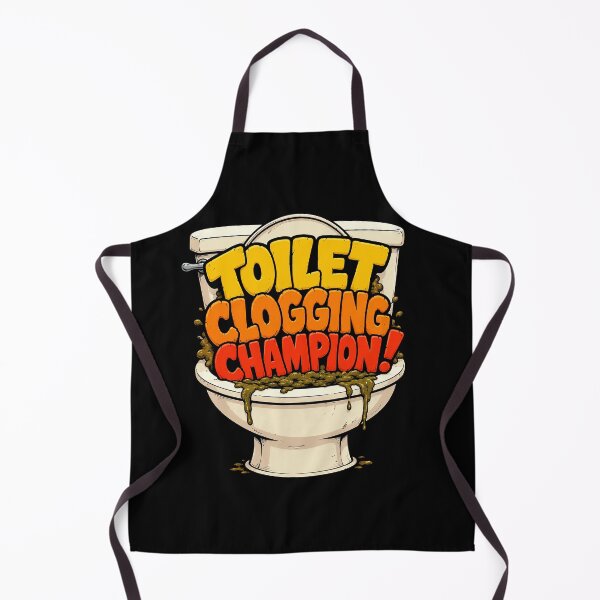 Item preview, Toilet clogging champion designed and sold by abby-thorns.