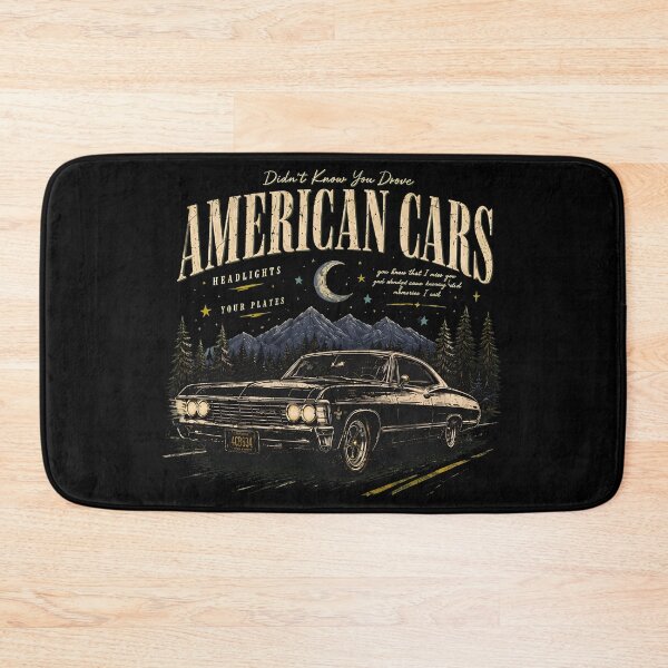Item preview, Vintage American Cars Graphic Design designed and sold by Catsi-Nook-Art.