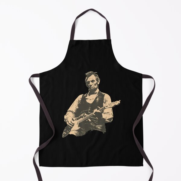 Item preview, Abraham Lincoln Playing Guitar Vintage Political Humor designed and sold by Catsi-Nook-Art.
