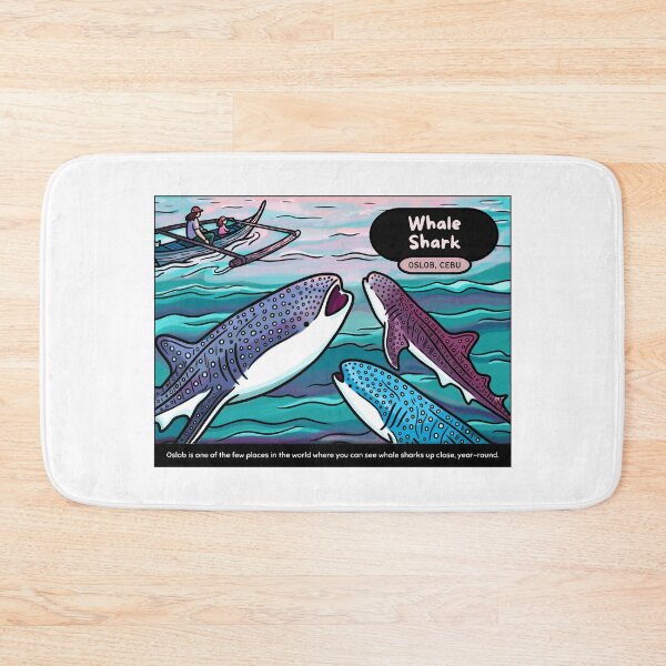 Item preview, Whale Sharks in Oslob designed and sold by monicabianca.