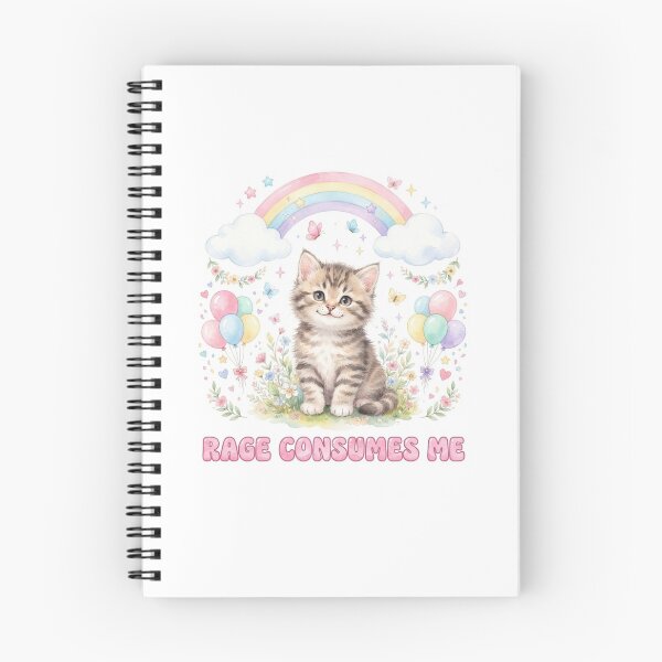 Item preview, Cat kitten kitty rage consumes me funny gag adult humor novelty meme memes pet christmas birthday designed and sold by CheeseBlueprint.