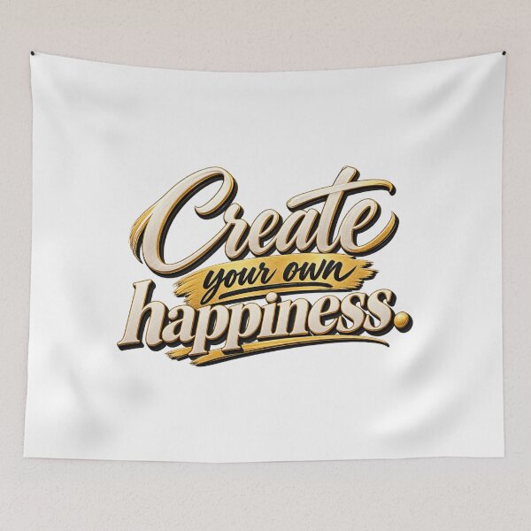 Item preview, Create Your Own Happiness designed and sold by bolaAura.