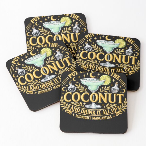 Item preview, Midnight Margaritas Spooky Season Witchy Put The Lime In The Coconut designed and sold by SavannahCampbel.