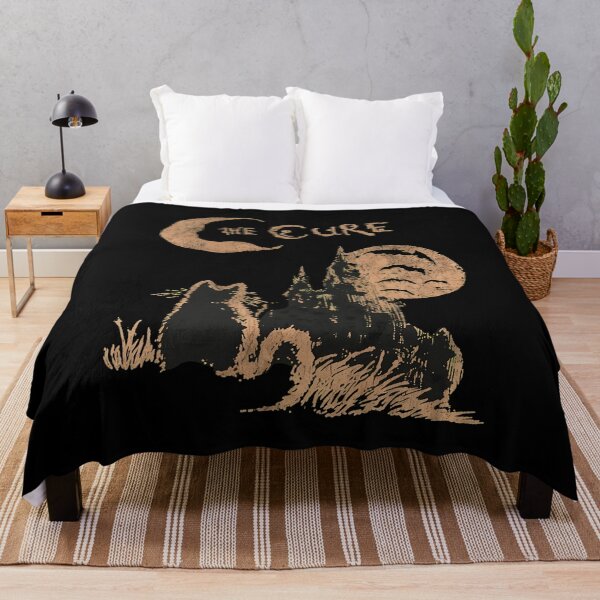 Item preview, The Cure Cat Design, 90s Alt Indie Rock Art, Music Gifts, Cat Lover Gifts, The Cure Fan Apparel designed and sold by Catsi-Nook-Art.