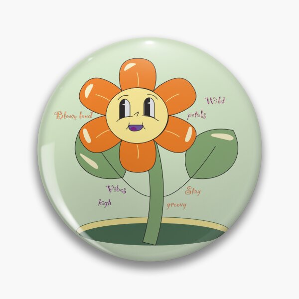 Item preview, Bloom loud Wild petals Vibes high Stay groovy designed and sold by LensArtFusion.