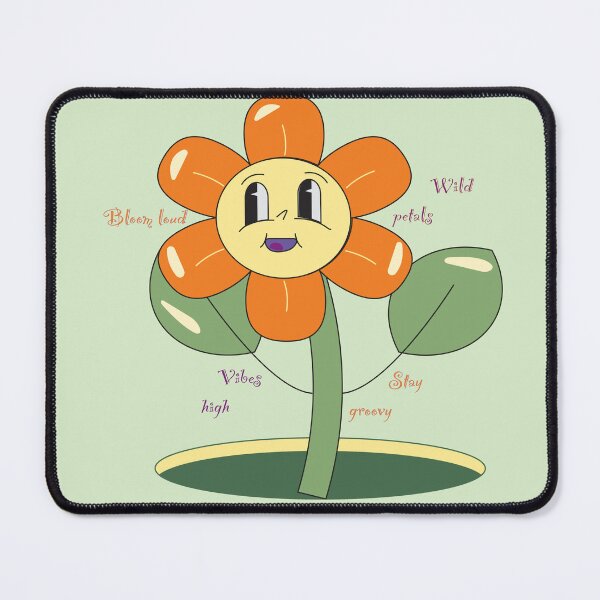 Item preview, Bloom loud Wild petals Vibes high Stay groovy designed and sold by LensArtFusion.