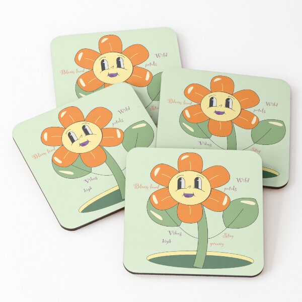 Item preview, Bloom loud Wild petals Vibes high Stay groovy designed and sold by LensArtFusion.