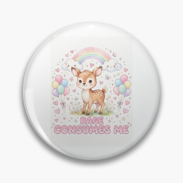 Item preview, Deer rage consumes me kitty kitten cat funny gag adult humor novelty meme memes pet christmas birthday designed and sold by CheeseBlueprint.