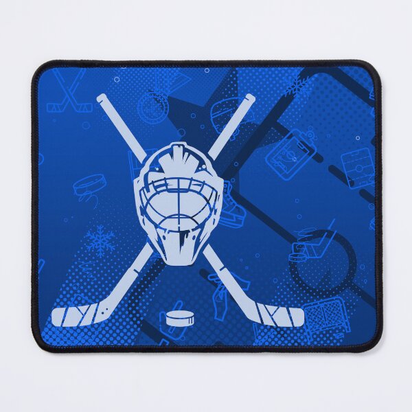 Item preview, Ice Hockey Goalie Mask Crossed Sticks designed and sold by chaaval.