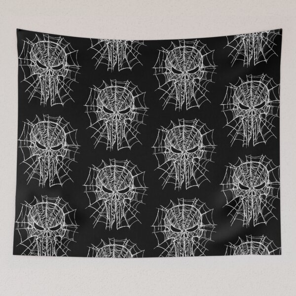 Item preview, Gothic Skull Spider Web Halloween Horror Dark Art designed and sold by thefirstbroo.