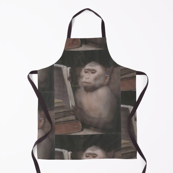 Item preview, READING MONKEY BY GABRIEL VON MAX (1889) designed and sold by humbleserf.