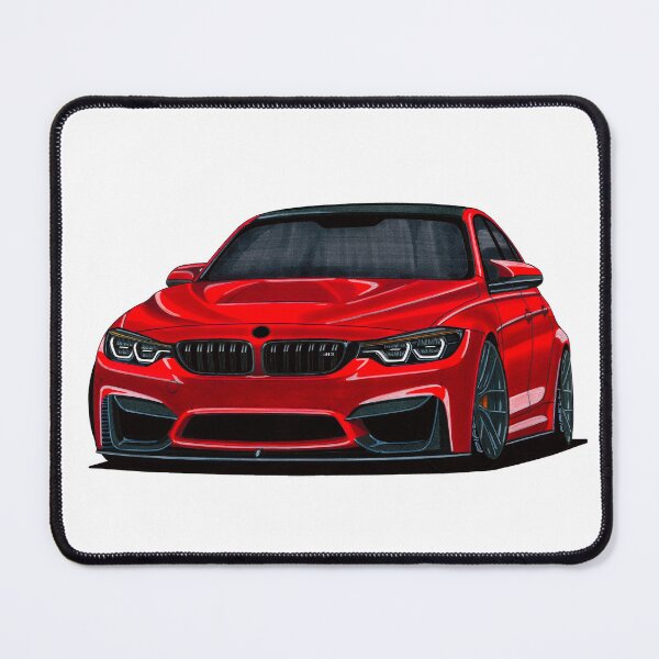 Item preview, Exclusive front part drawing legendary red modified sport car F80 Sedan S55B30 designed and sold by Cars23.