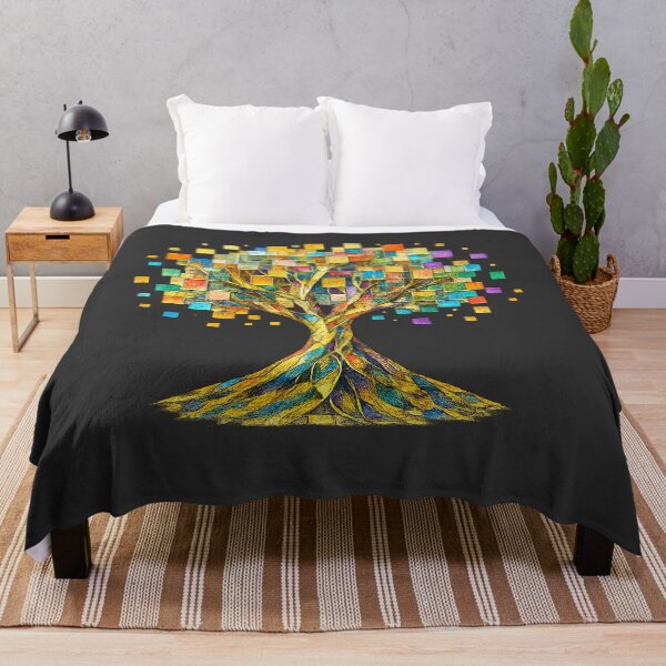 Item preview, Mystic Luminous Tree of Life Minimalist Line Art designed and sold by PrintGo26.