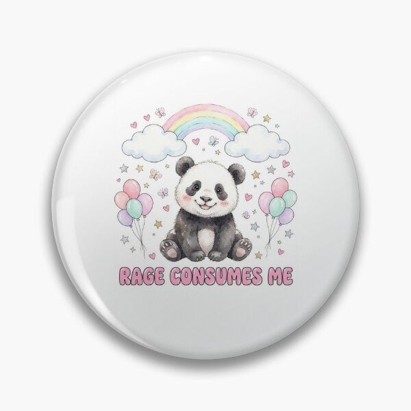 Item preview, Panda rage consumes me kitty kitten cat funny gag adult humor novelty meme memes pet christmas birthday designed and sold by CheeseBlueprint.