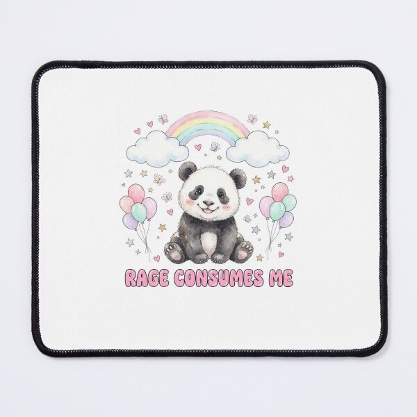 Item preview, Panda rage consumes me kitty kitten cat funny gag adult humor novelty meme memes pet christmas birthday designed and sold by CheeseBlueprint.