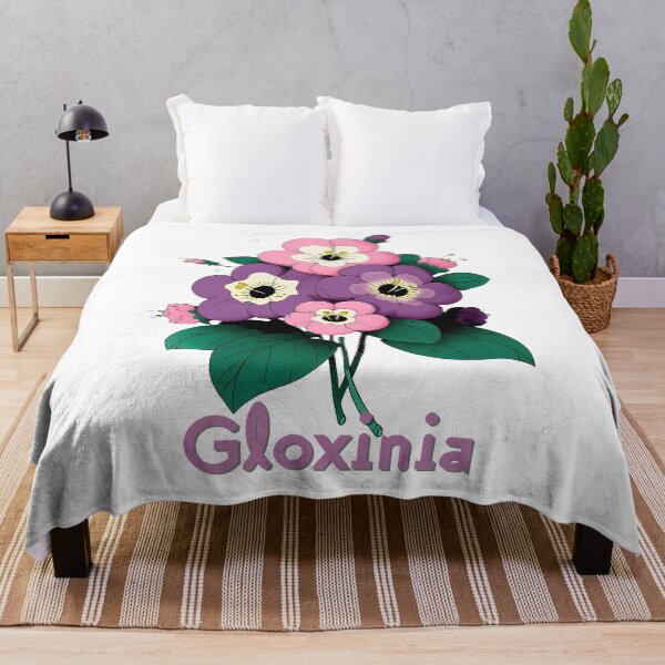 Item preview, Wall Art - Postcard - Velvety Gloxinia Bloom designed and sold by ForeverPrintsOK.