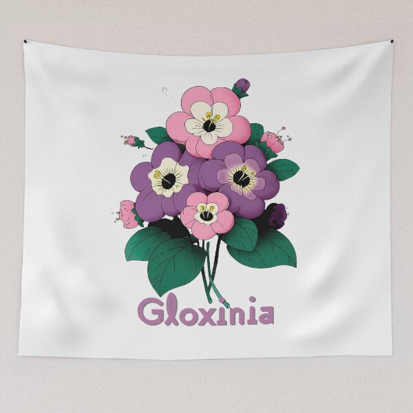 Item preview, Wall Art - Postcard - Velvety Gloxinia Bloom designed and sold by ForeverPrintsOK.