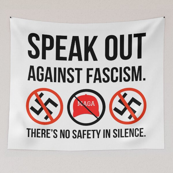Item preview, Speak out against fascism. designed and sold by Rachel the Artist .