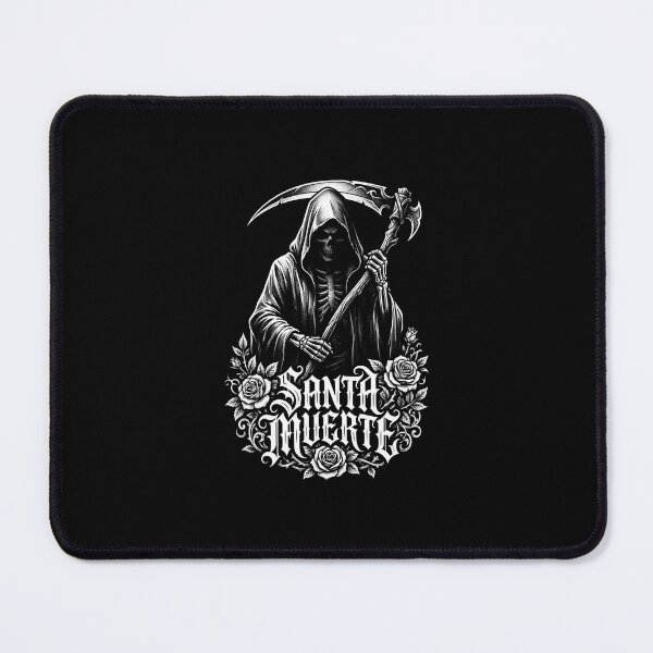 Item preview, Santa Muerte Grim Reaper Floral designed and sold by Steele-Art.
