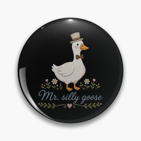 Item preview, Mr. and Mrs. Silly Goose Matching Couple, Funny Bride and Groom Wedding Gift designed and sold by Quiajia.