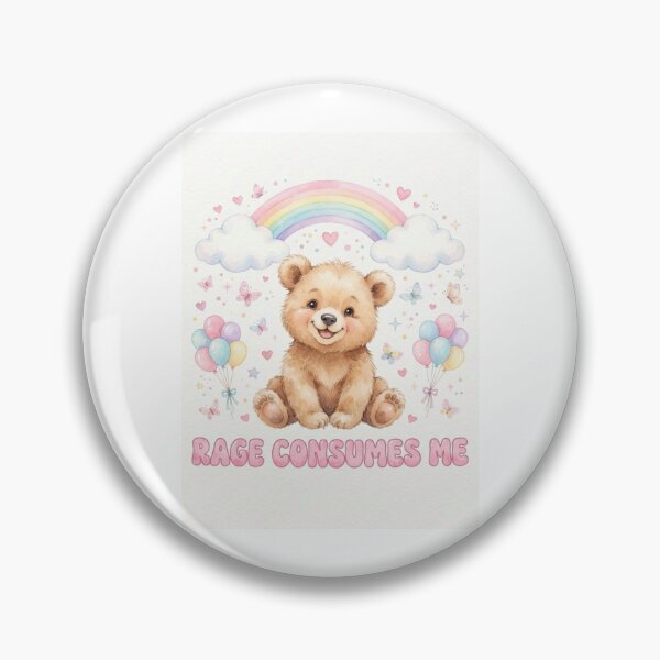 Item preview, Bear rage consumes me kitty kitten cat funny gag adult humor novelty meme memes pet christmas birthday designed and sold by CheeseBlueprint.