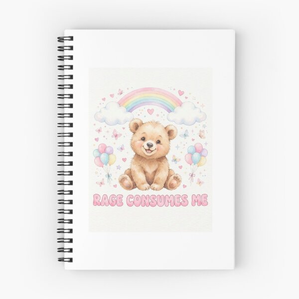 Item preview, Bear rage consumes me kitty kitten cat funny gag adult humor novelty meme memes pet christmas birthday designed and sold by CheeseBlueprint.