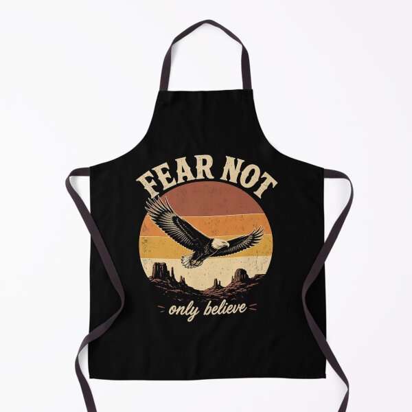 Item preview, Fear Not Only Believe Eagle Christian Faith Vintage Sunset designed and sold by thefirstbroo.