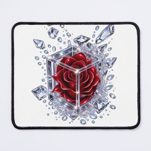 Item preview, Rose Encased in a Glass Cube designed and sold by LiMarchee.