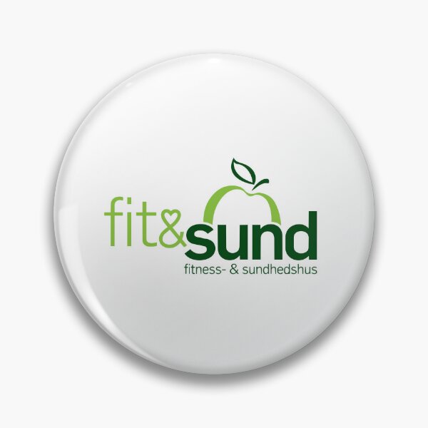 Item preview, Fit & Sund Fitness & Sundhedshus Green Apple Logo designed and sold by gengyut.