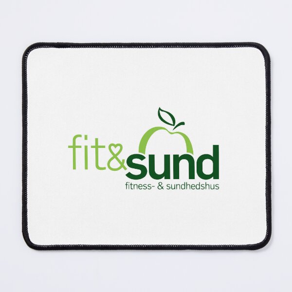 Item preview, Fit & Sund Fitness & Sundhedshus Green Apple Logo designed and sold by gengyut.