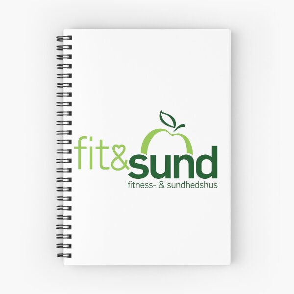 Item preview, Fit & Sund Fitness & Sundhedshus Green Apple Logo designed and sold by gengyut.