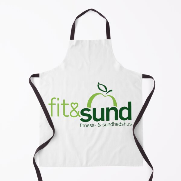 Item preview, Fit & Sund Fitness & Sundhedshus Green Apple Logo designed and sold by gengyut.