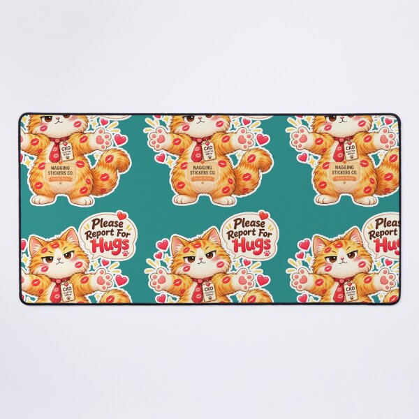 Item preview, BISOU KISS CAT2 BY NAGGINGSTICKERSCO. PLEASE REPORT FOR HUGS! COLLECTION | GREEN Edition | No.01 designed and sold by LaMaisonOfMY.