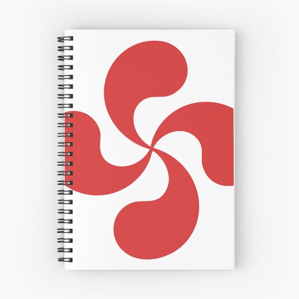 Item preview, Traditional Red Lauburu | Basque Country Design designed and sold by DONOSTIADESIGN.