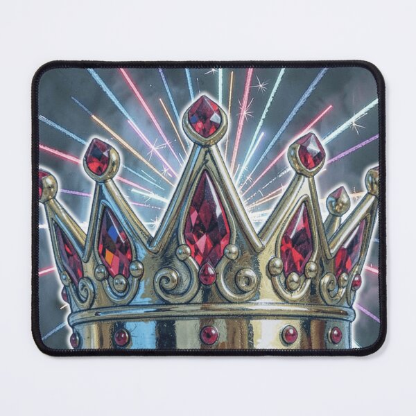 Item preview, Gold Royal Encrusted Ruby Queen Crown  designed and sold by QueenNightLife.