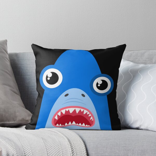Item preview, Cute Kawaii Shark Face designed and sold by chaaval.
