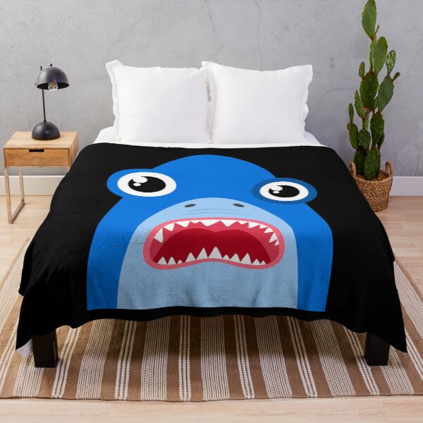 Item preview, Cute Kawaii Shark Face designed and sold by chaaval.