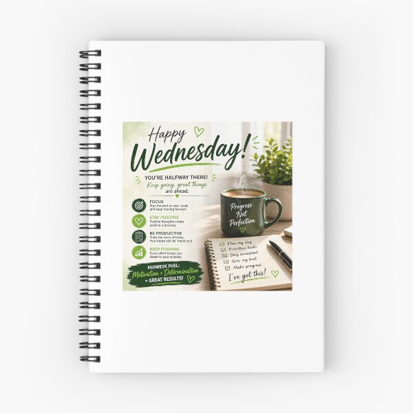 Item preview, Wednesday Motivation designed and sold by Suadela Branding.