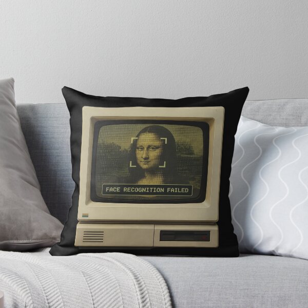 Item preview, Mona Lisa Face Recognition Error - Funny Tech Art designed and sold by ManggaeJM.