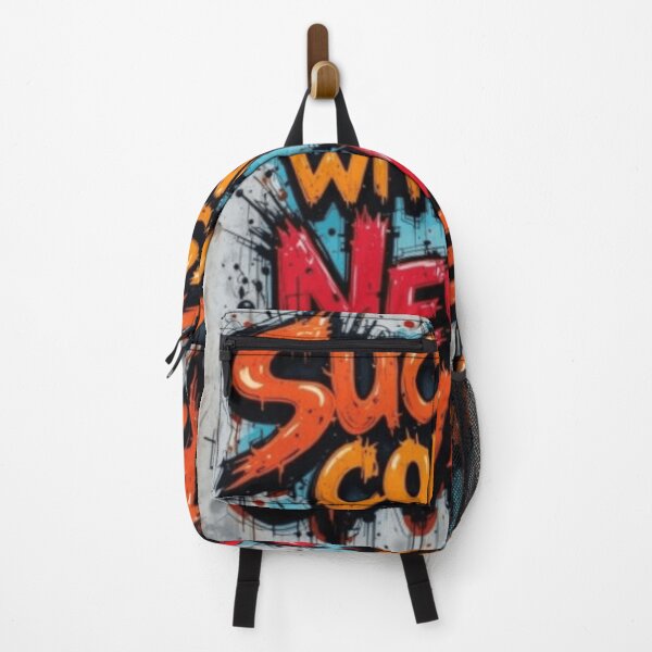Item preview, Success Comes With Time Never Give Up | Graffiti Art Quote designed and sold by ArhaanFashions.