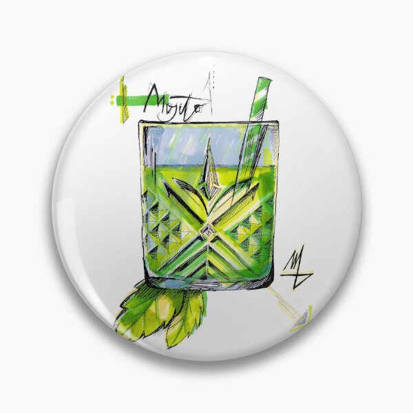 Item preview, Mojito Cocktail designed and sold by NoiramDesign.