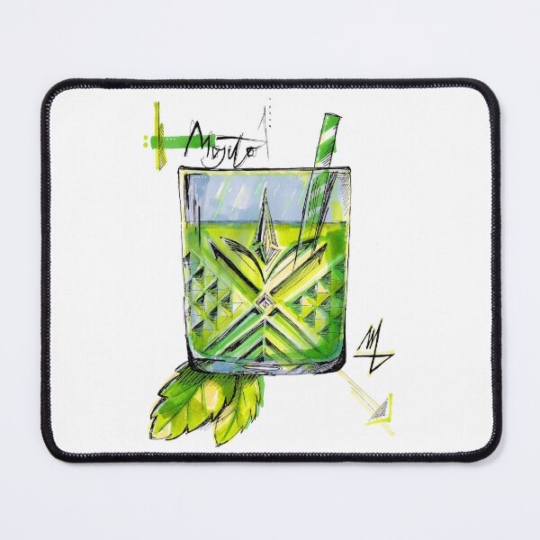 Item preview, Mojito Cocktail designed and sold by NoiramDesign.