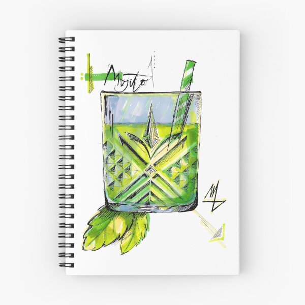 Item preview, Mojito Cocktail designed and sold by NoiramDesign.