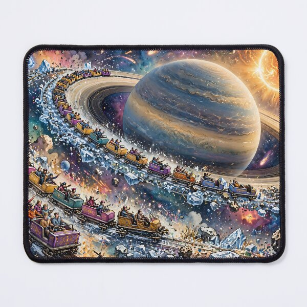 Item preview, Rollercoaster Riding Through Space designed and sold by m-y-A-I-A-R-T-.